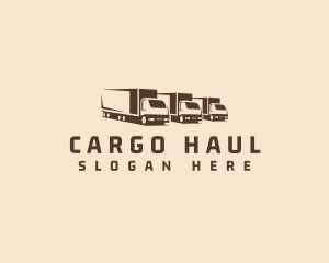 Freight Truck Vehicle Garage logo design