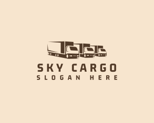 Freight Truck Vehicle Garage logo design