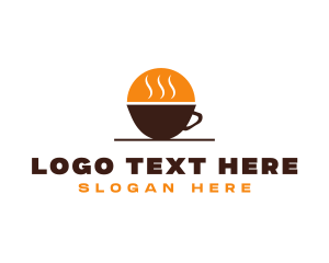 Enjoy - Morning Coffee Cafe logo design