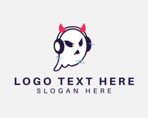 Spirit - Angry Ghost Mascot logo design