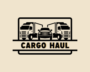 Freight Trucking Shipping logo design