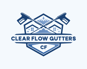 Water Pressure Washing logo design