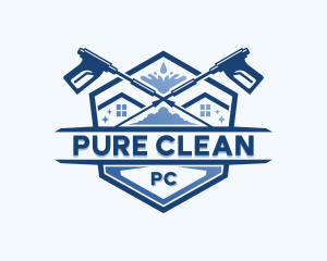 Water Pressure Washing logo design