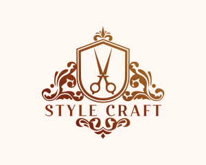 Styling - Styling Salon Scissors logo design