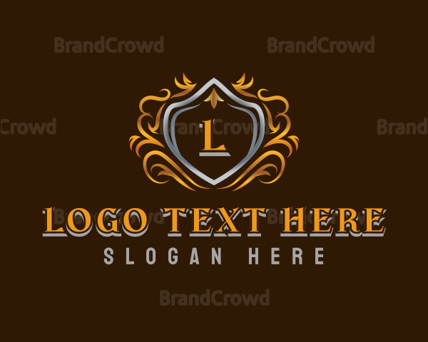 Luxury Royal Shield Logo