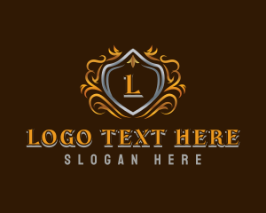 Vintage - Luxury Royal Shield logo design