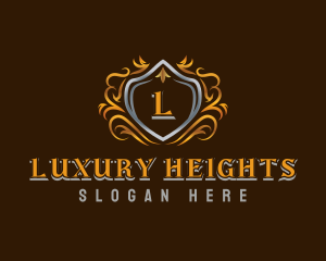 Luxury Royal Shield logo design