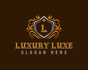 Luxury Royal Shield logo design