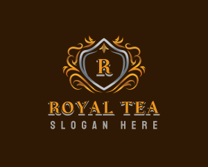 Luxury Royal Shield logo design