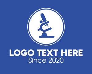 Science - Science Laboratory Microscope logo design