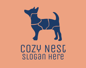 Puzzle Dog  Pet logo design