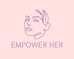 Feminist - Beautiful Woman Spa logo design