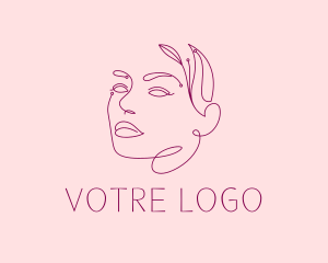 Cosmetic - Beautiful Woman Spa logo design