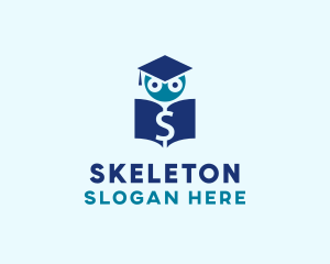 Studying - College Student Loan logo design