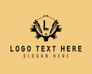 Mechanical Gear Welder logo design