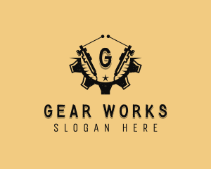 Mechanical Gear Welder logo design