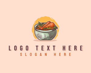 Livestock - Chicken Biryani Indian logo design