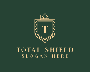 Crown Royalty Shield logo design