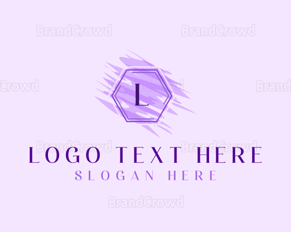 Cosmetics Beauty Frame Logo