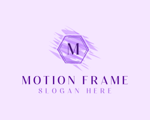 Cosmetics Beauty Frame logo design