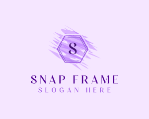 Cosmetics Beauty Frame logo design