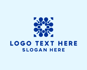 Blue - Tech Innovation Startup logo design