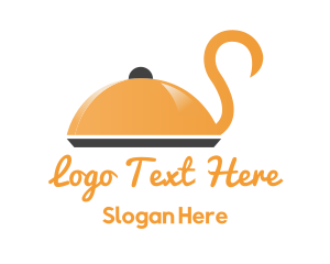 Cater - Swan Catering Food Tray logo design