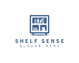 Shelf - Bookshelf Furniture Design logo design