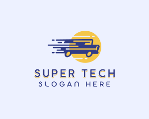 Fast Delivery Van logo design