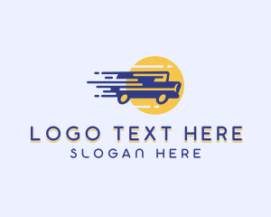Bus - Fast Car logo design