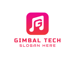 Music G App logo design