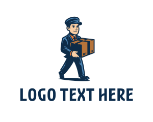 Boxes - Man Cargo Box logo design