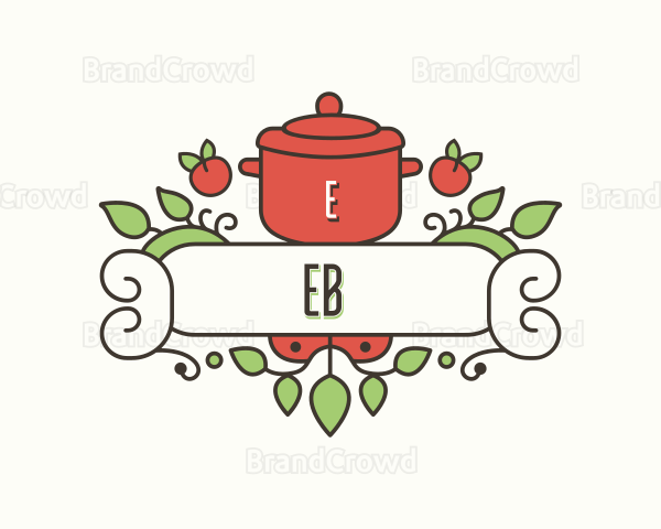 Cuisine Pot Cooking Logo
