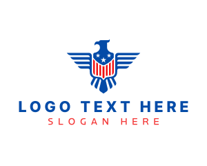 USA Shield Eagle Logo