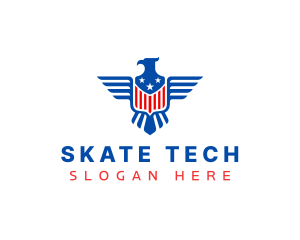 USA Shield Eagle Logo