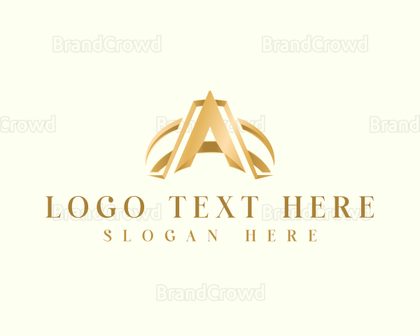 Business Arch Letter A Logo