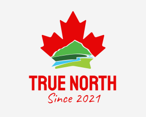 Canada - Canada Leaf Mountain logo design