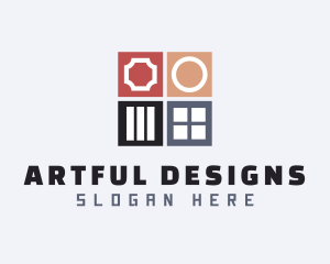 Floor Interior Design logo design