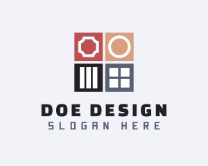 Floor Interior Design logo design