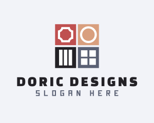 Floor Interior Design logo design