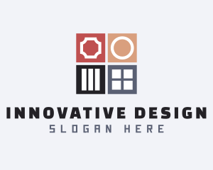 Floor Interior Design logo design