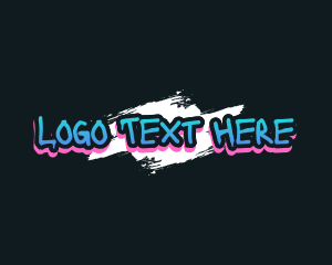 Graffiti - Mural Graffiti Wordmark logo design