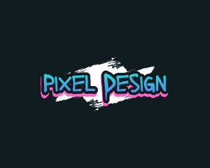 Graphic - Mural Graffiti Wordmark logo design