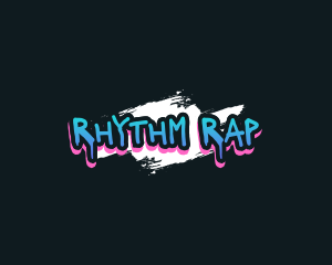 Rap - Mural Graffiti Wordmark logo design