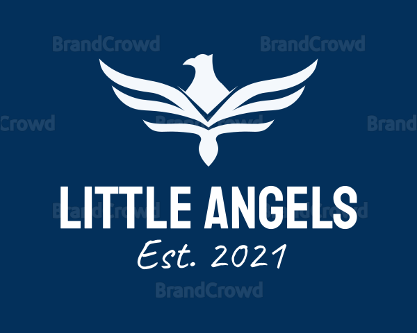 Modern Eagle Wings Logo