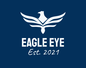 Modern Eagle Wings logo design