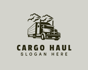 Truck Cargo Forwarding logo design