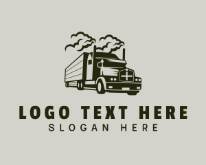 Truck Cargo Forwarding Logo