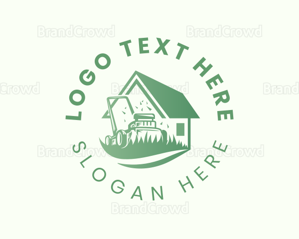 House Garden Lawn Logo