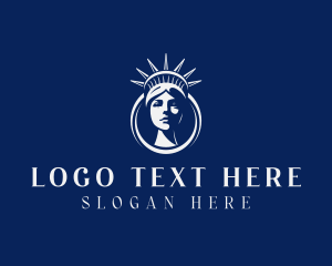 USA Statue of Liberty Logo